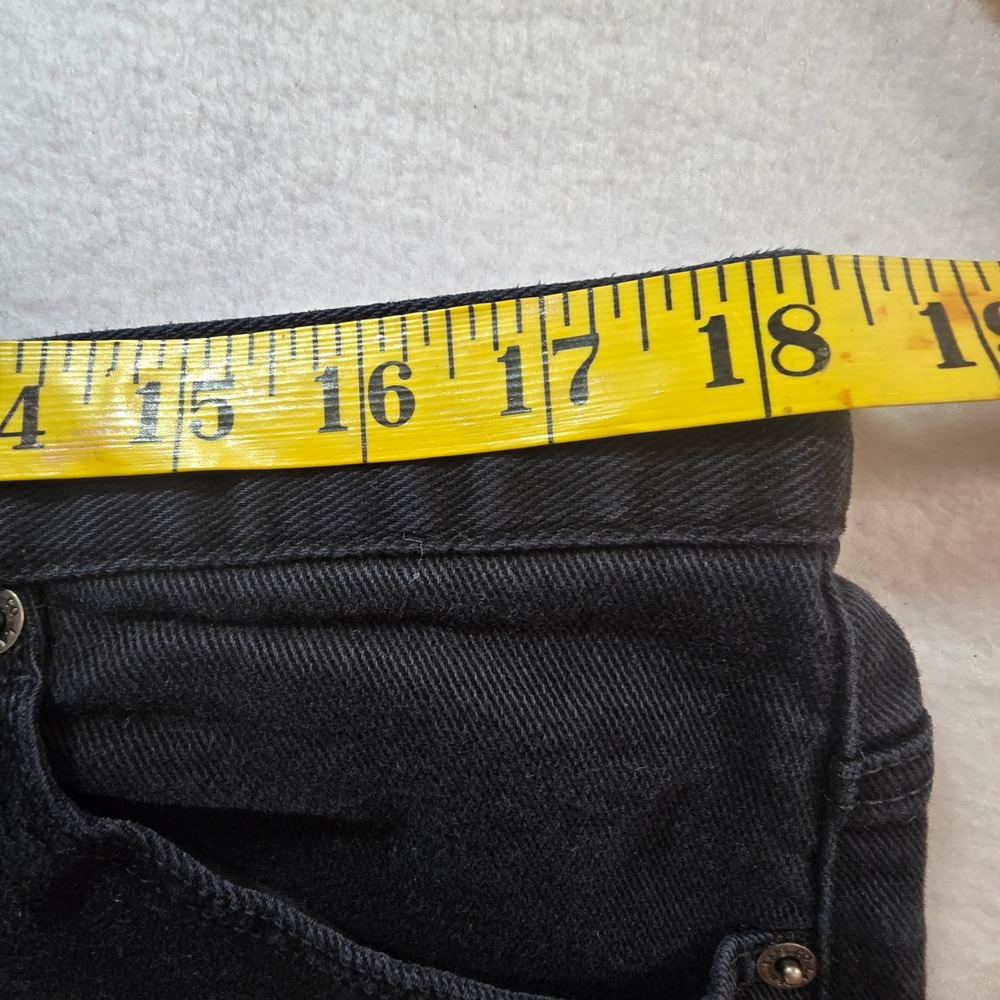 Lauren Jeans Co Ralph Black Pants Denim Going‎ Out Straight Womens Sz 18W 38x27 - Picture 11 of 14